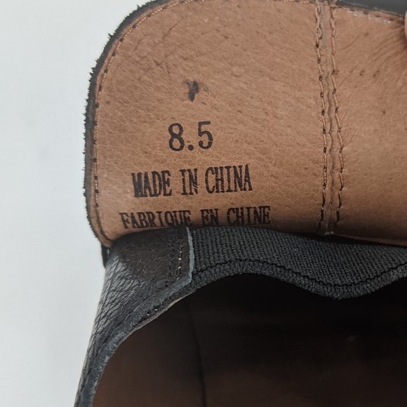 Jeffrey Campbell Leather Bryant Cap Toe Loafer - Picture 8 of 8